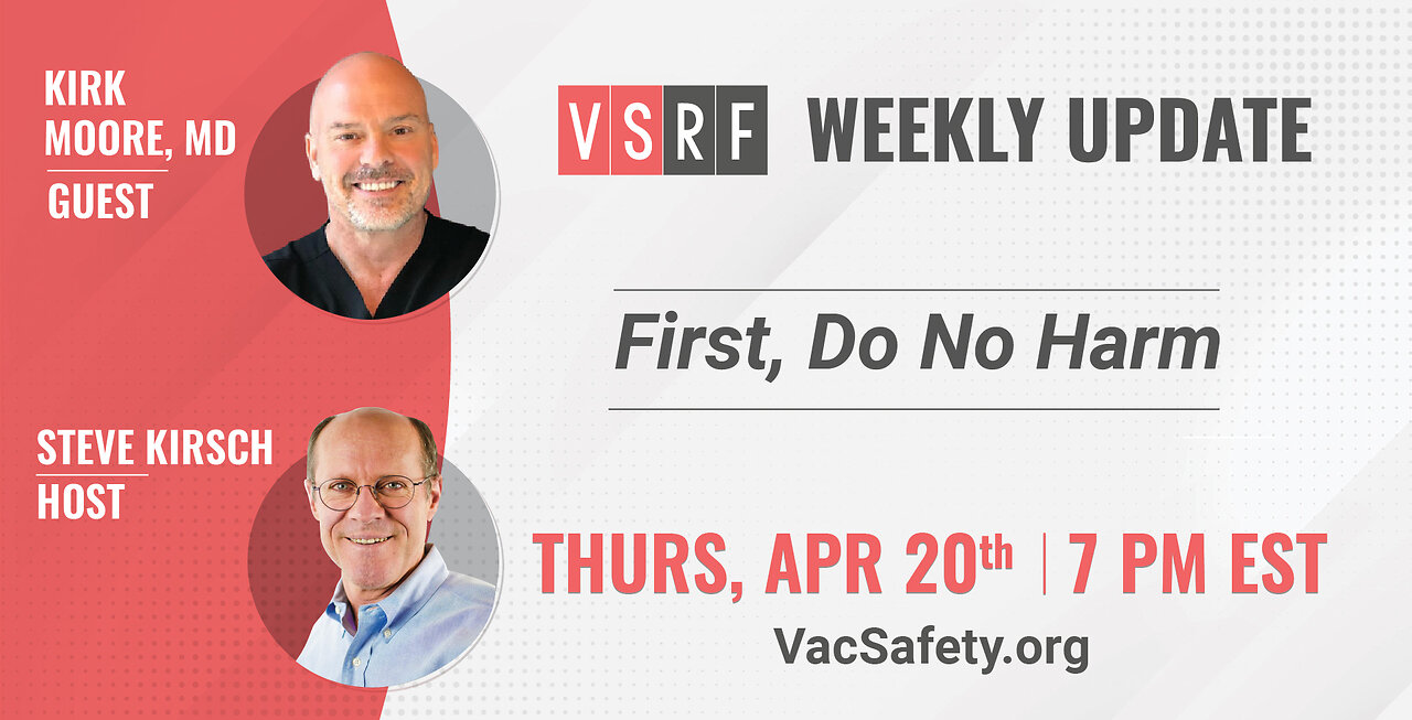 VSRF Livestream #73: First, Do No Harm