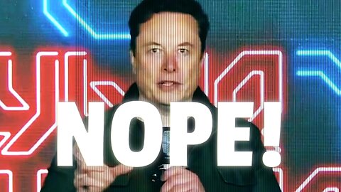 No Thanks Elon Musk