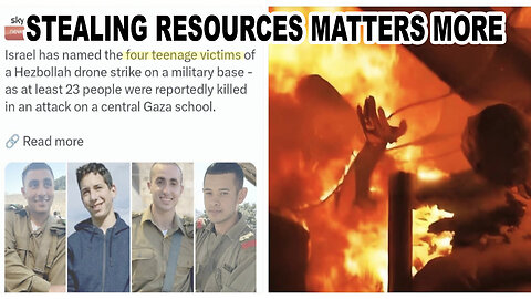 The Corporate Media When IDF Soldiers Get Killed Versus Patient Burned Alive In Gaza