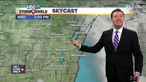 Michael Fish's NBC26 Storm Shield weather forecast