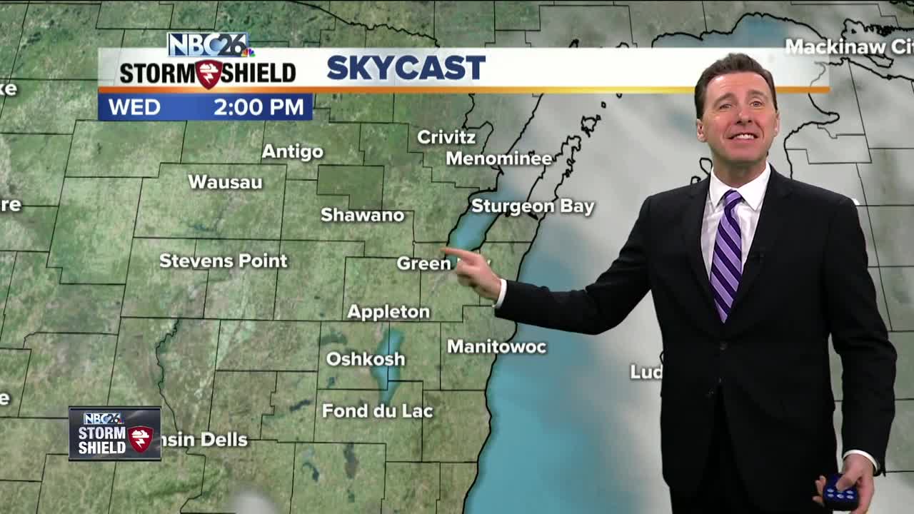 Michael Fish's NBC26 Storm Shield weather forecast