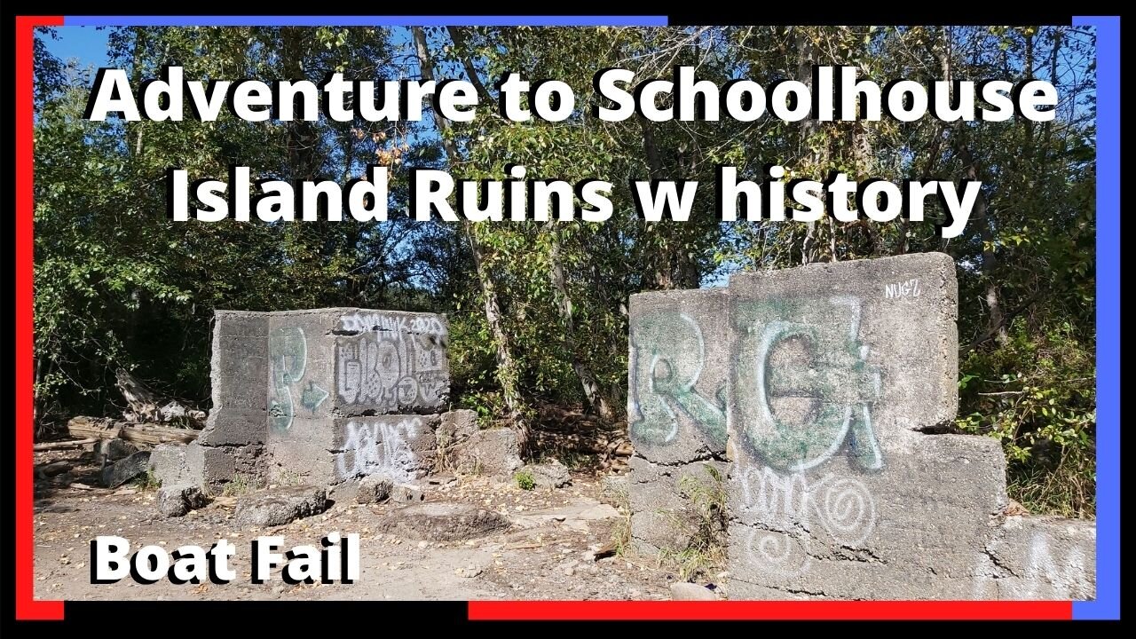 Schoolhouse Island Adventure Boating Fail very funny
