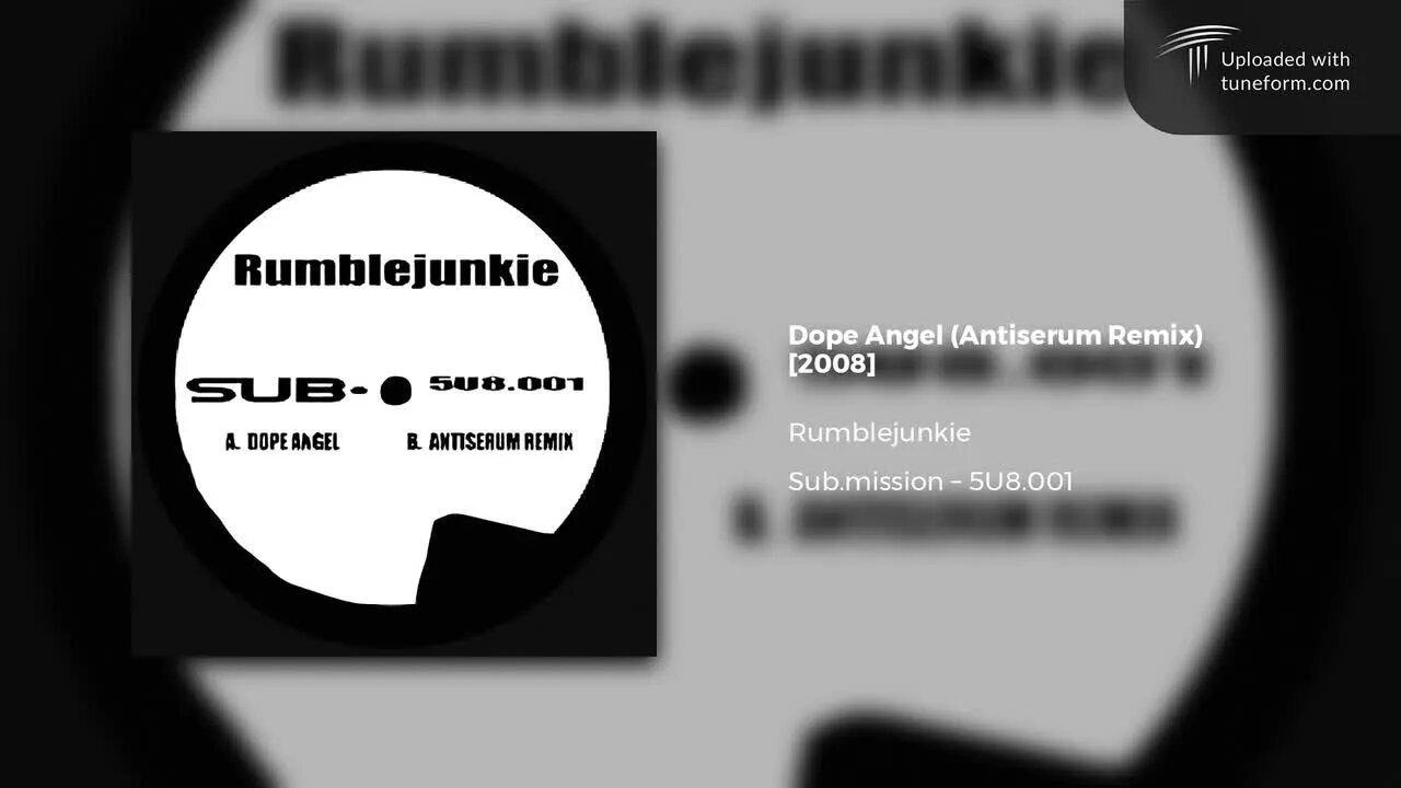 Rumblejunkie - Dope Angel (Antiserum Dubstep Remix) [Sub.mission | 5U8.001]