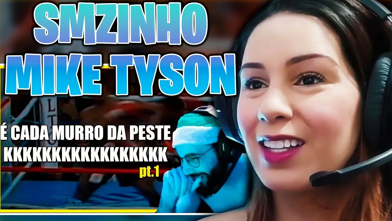 SMZINHO REAGINDO AOS 10 MELHORES NOCAUTES DO MIKE TYSON - REACT