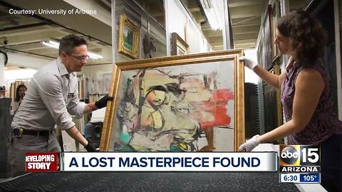 Art cut from frame reappears 30 years later
