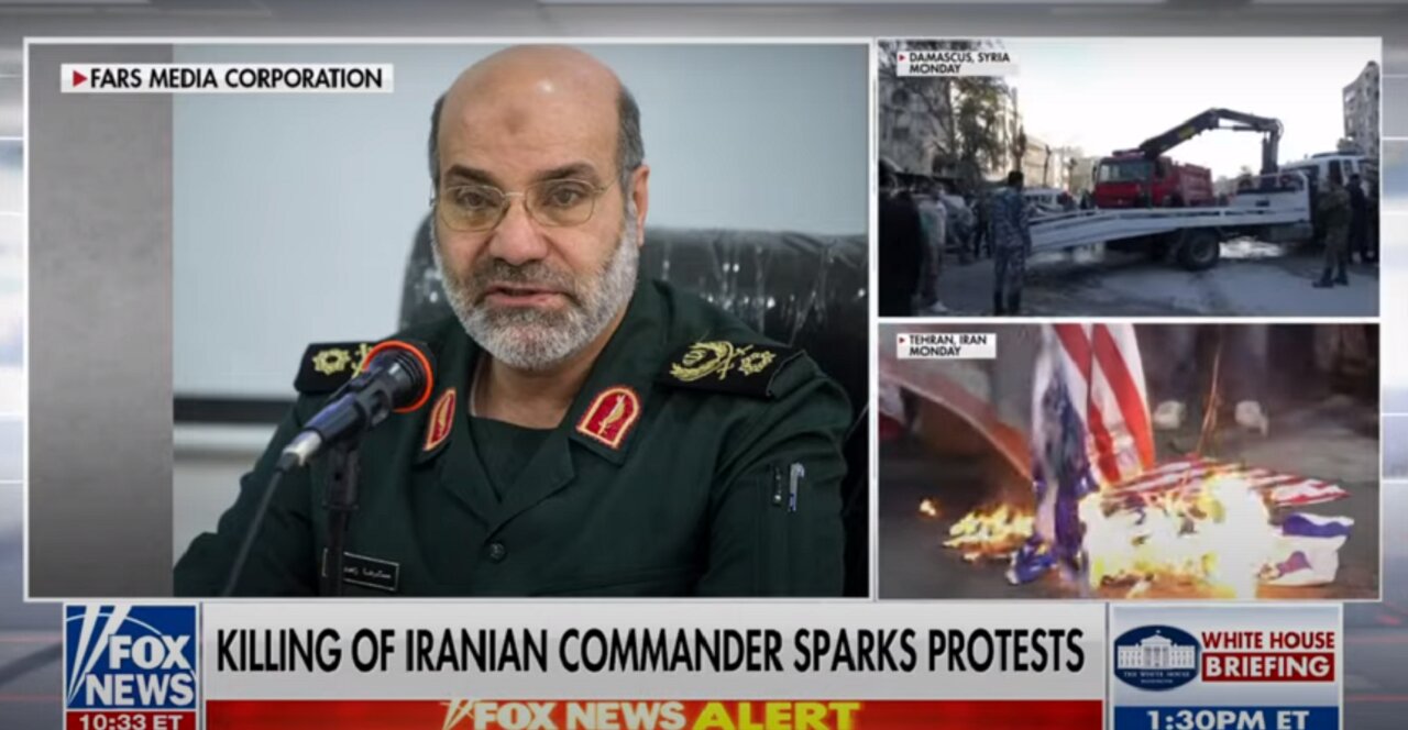 'DEATH TO AMERICA': Protests erupt in Tehran after Iranian commander killed
