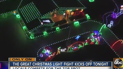 Kingman house offers spectacular light display