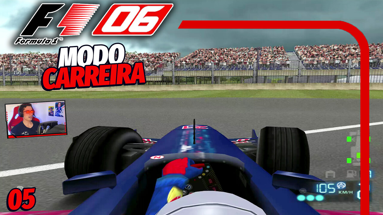 F1 2006 PS2 | É O QUE TEM PARA HOJE EQUIPE !! HEHEHE | EP 05