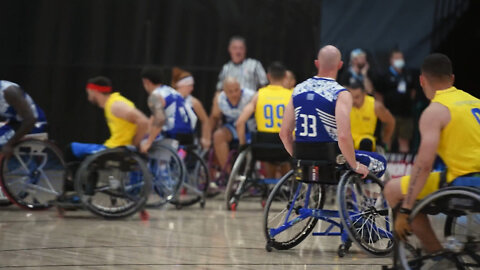 2022 DoD Warrior Games Wheelchair Basketball Hype