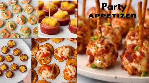 Quick and Easy Party Appetizers (all with four ingredients or less!). Bonus, many are low-carb!