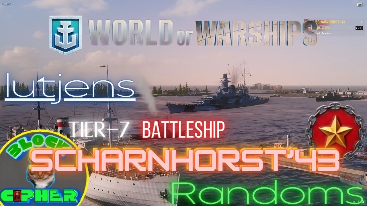 Ranked/Tier-7 SCHARNHORST '43/Lutgens | World of Warships