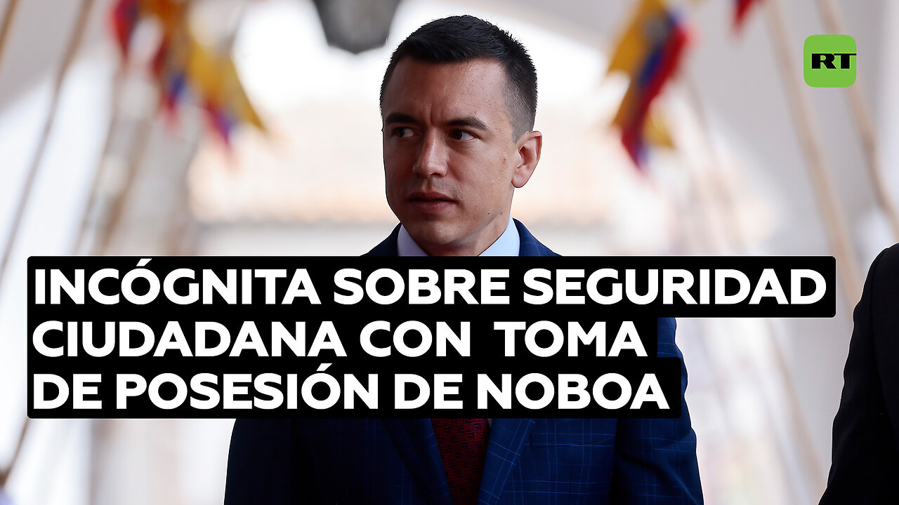 Incertidumbre en Ecuador ante las medidas de Noboa para combatir una violencia sin precedentes