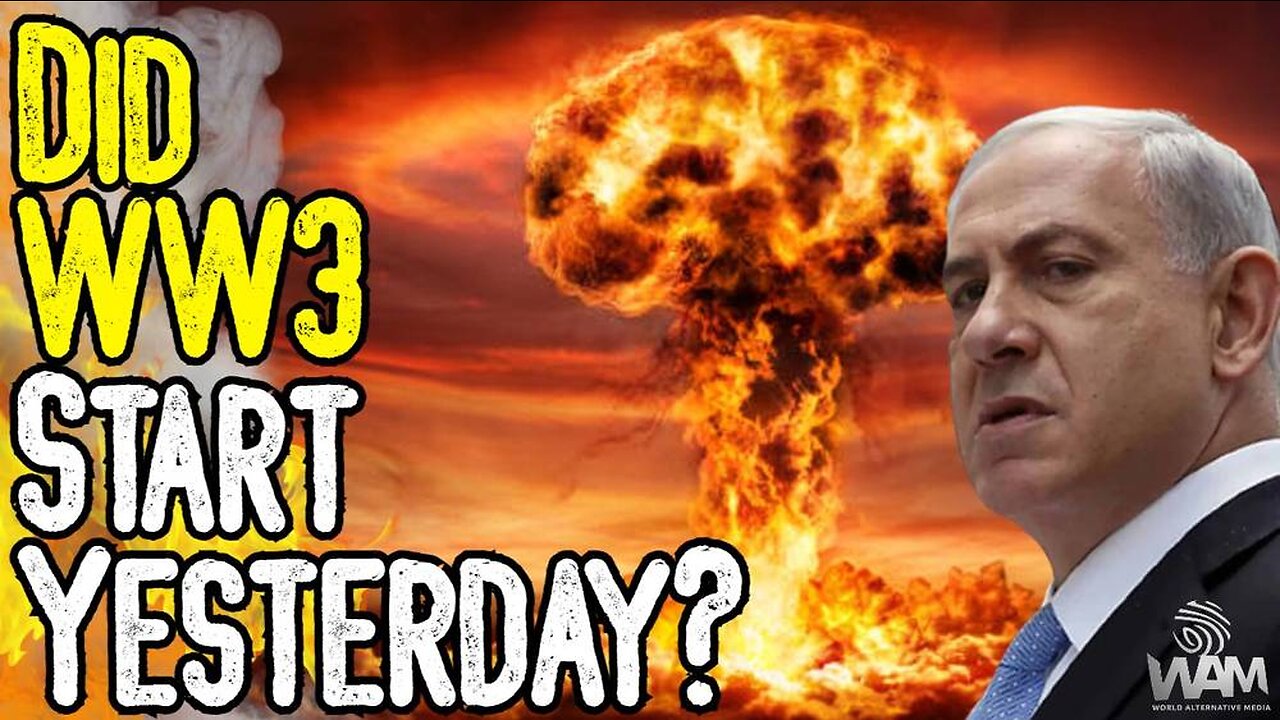 DID WW3 START YESTERDAY? - GROUND INVASION LAUNCHED BY ISRAEL IN GAZA! - IRAN & US TO BE INVOLVED!