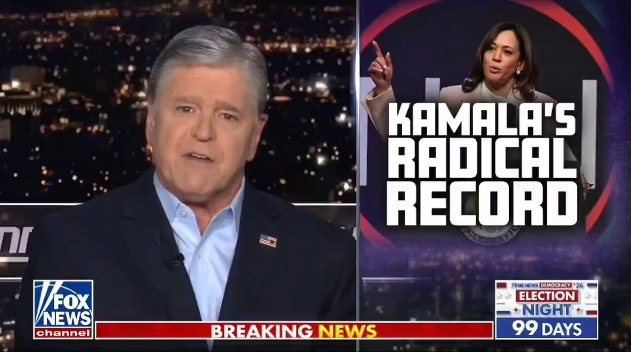 Hannity: Kamala Is To The Left Of The Squad