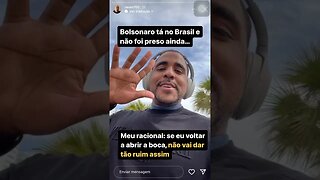 Ele vai voltar para o Brasil | Raiam Santos