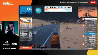 Zwift XP Badge Hunt // Watopia "Out And Back Again" Route for 840XP