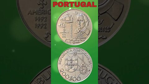 Portugal 200 Escudos 1992. #shorts #viral #coinnotesz