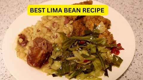 How to Cook Baby Lima Beans and Wings
