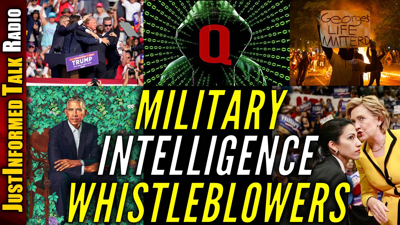 Military Intel Whistleblowers Deliver SITREP On Q ANON'S PLAN & Trump Assassination Investigation!