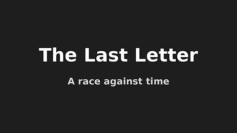 The Last Letter