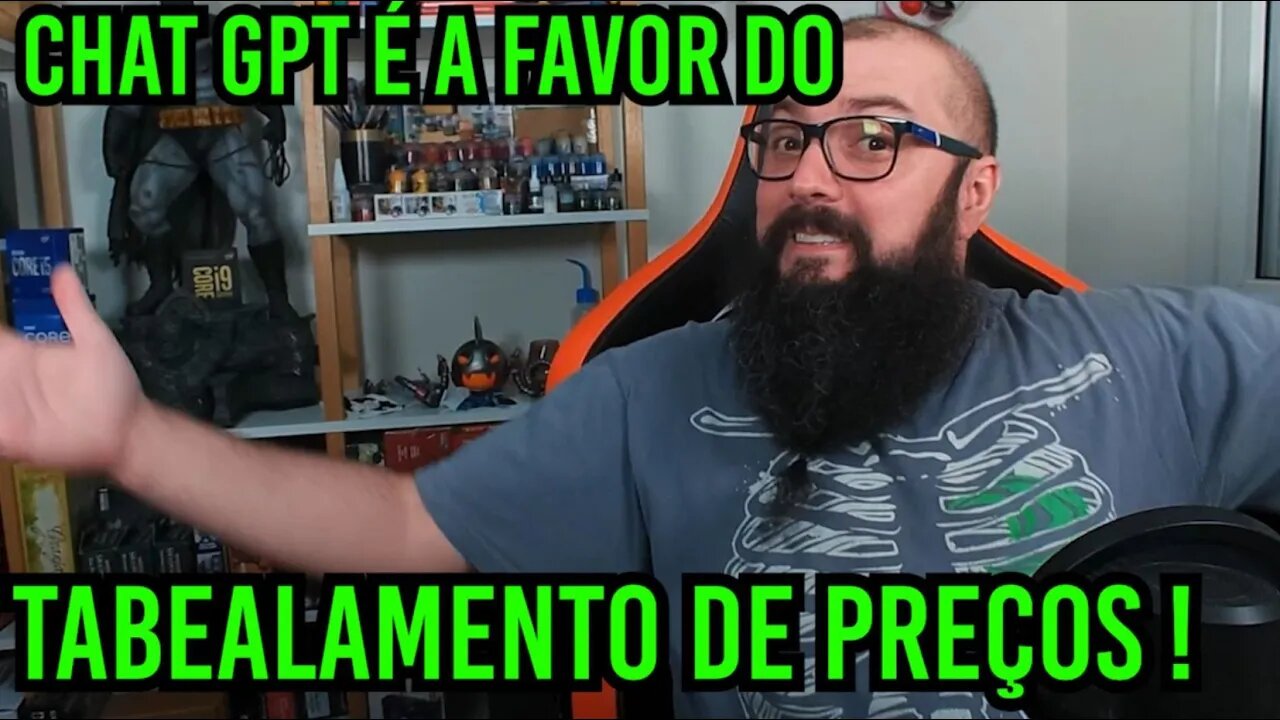 Chat GPT é A Favor do Tabelamento de Preços !