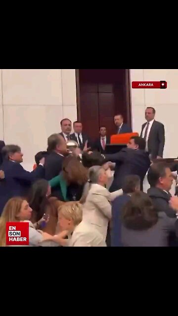 Welcome to the Turkish parliament. What can I say, Barbarics will stay Barbarics...