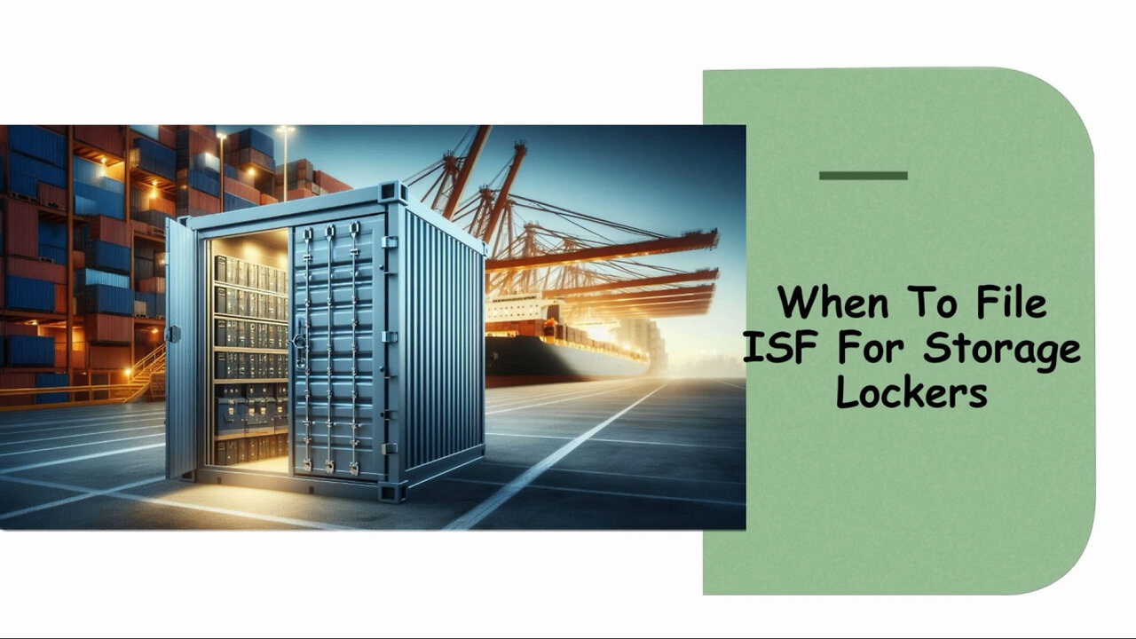 Unlock Success: When to File Importer Security Filing for Storage Lockers