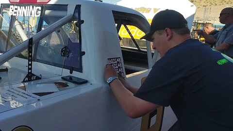 LASTCAR.info's Logo goes on Norm Benning's Truck (11/5/21)