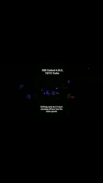 20psi Carbureted Turbo 4.8LS | Turbo LS | Carbureted LS | #daytonasensors #newvintageusa