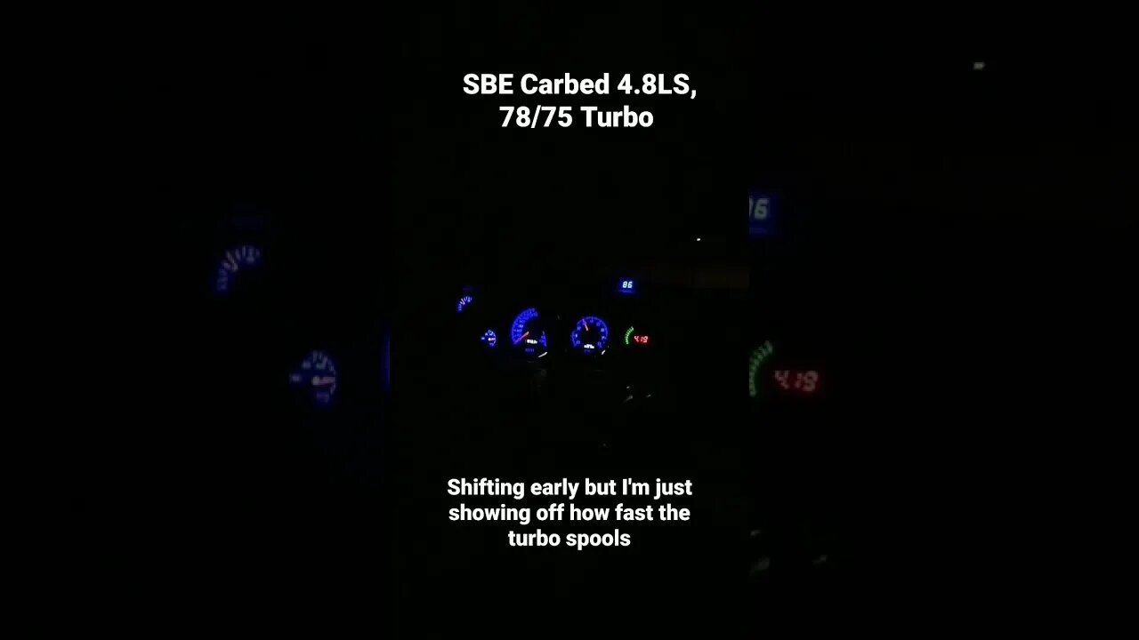 20psi Carbureted Turbo 4.8LS | Turbo LS | Carbureted LS | #daytonasensors #newvintageusa