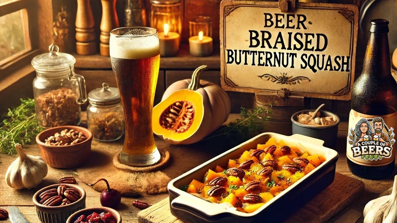 Cooking with Beer: Beer-Braised Butternut Squash