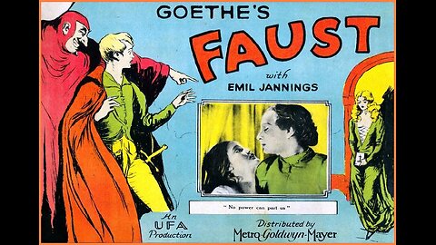 FAUST 1926 Gosta Ekman, Emil Jannings & Camilla Horn FULL MOVIE #32 AFI BEST SILENT FILMS