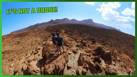 GIANT INVISIBLE SELFIE STICK IN TENERIFE, CANARY ISLANDS, SPAIN | INSTA360 CAMERA