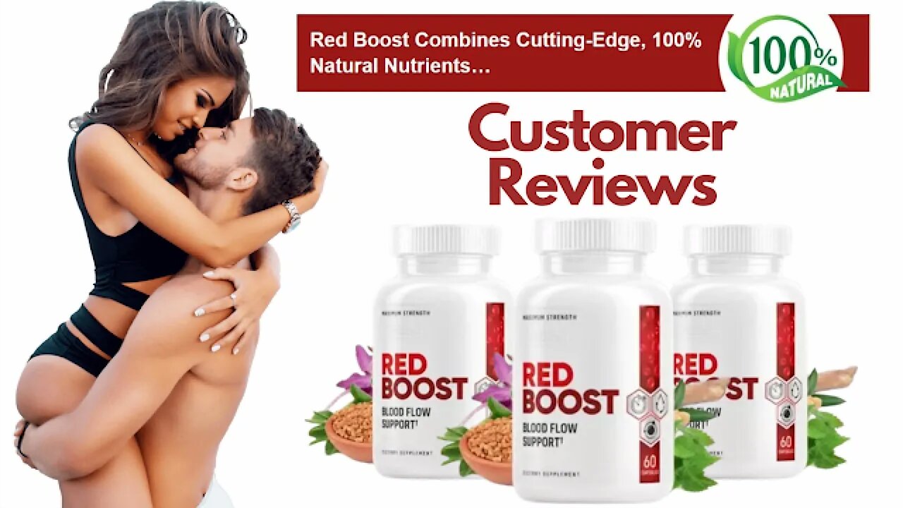 Red Boost Reviews: Red Boost Male Enhancement - Blood Flow Support Tonic