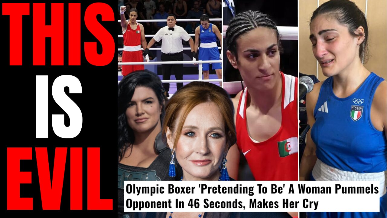 Woke Olympics BLASTED By JK Rowling, Gina Carano After Man DESTROYS Female Boxer In The Ring