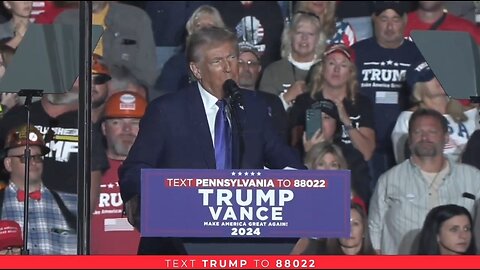 Trump: It's Time To Build Up America!