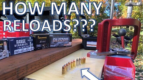 How Many Times Can You Reload Brass?