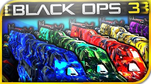 NEW DLC 5 PACK-A-PUNCH CAMOS GAMEPLAY! BO3 Topaz, Garnet, Sapphire, Emerald, Amethyst Camo Gameplay