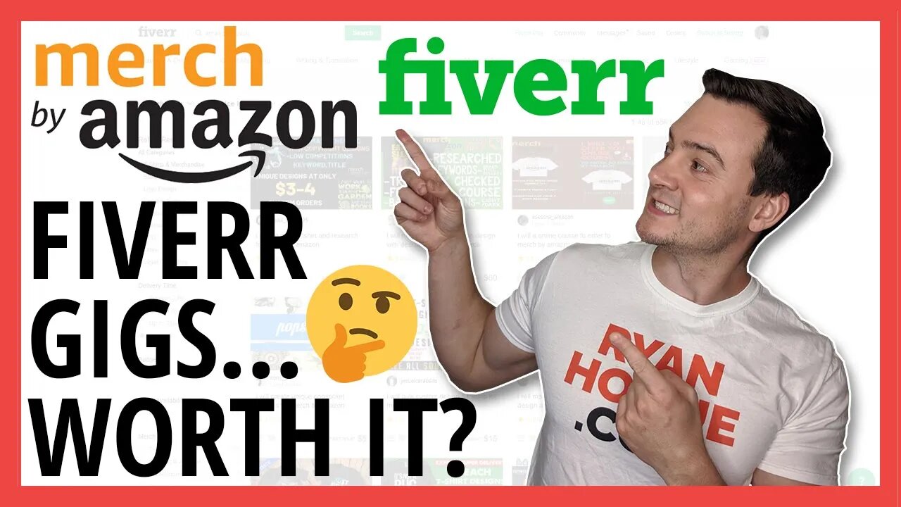 Merch By Amazon Fiverr Gigs (2019)