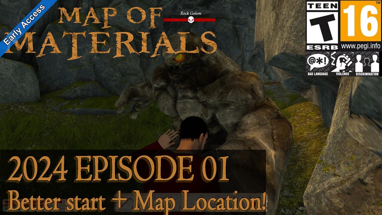 Map Of Materials EA 2024 (Season 00 Episode 01) Better start + Map Location!