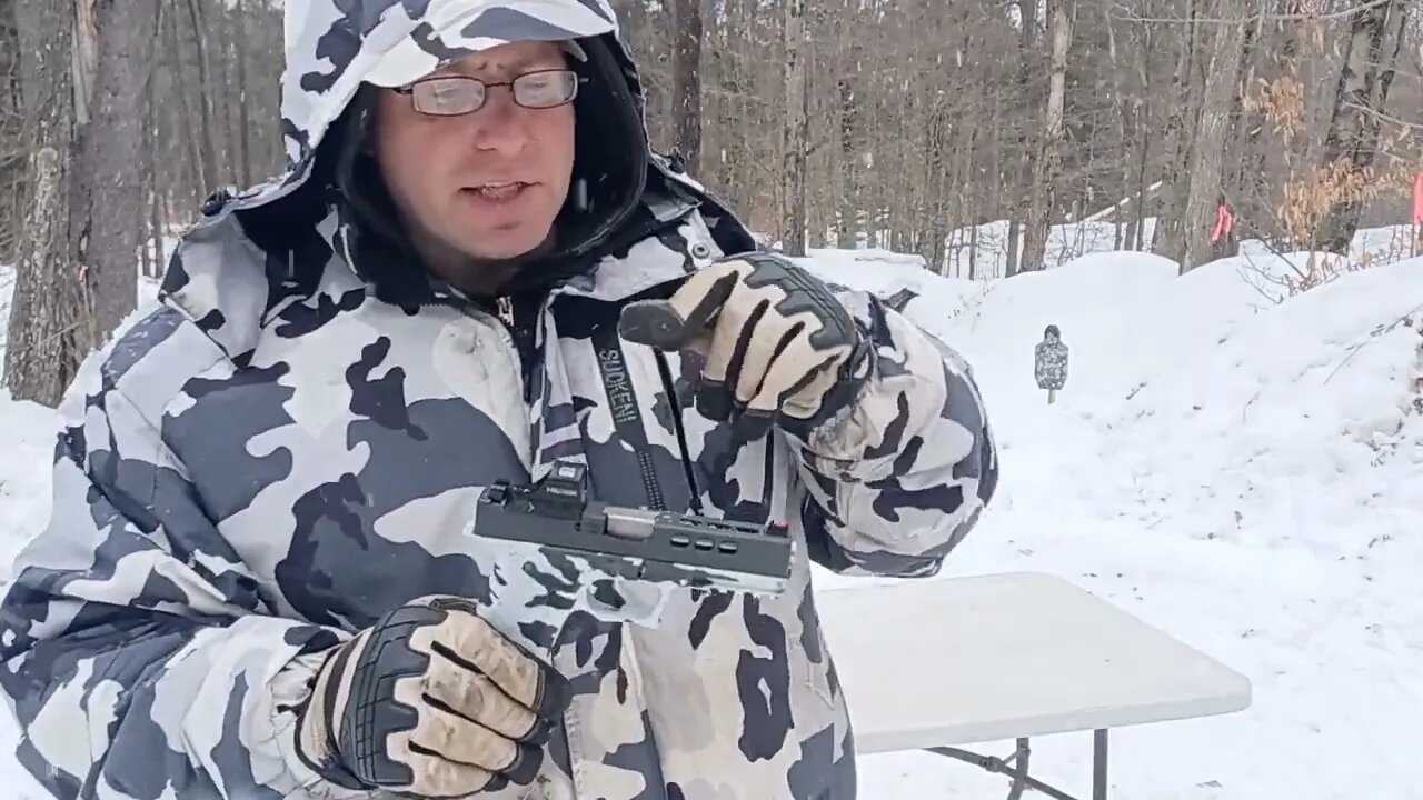 Snow Camo Polymer80 - Gun Cuts