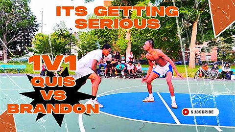 1V1 Quis vs. Brandon *IT GOT REAL* [Hartley Basketball]