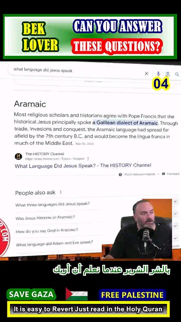 Can you answer these QUESTIONS? - Bek Lover 04 #why_islam #whyislam #whatisislam #whychristianity