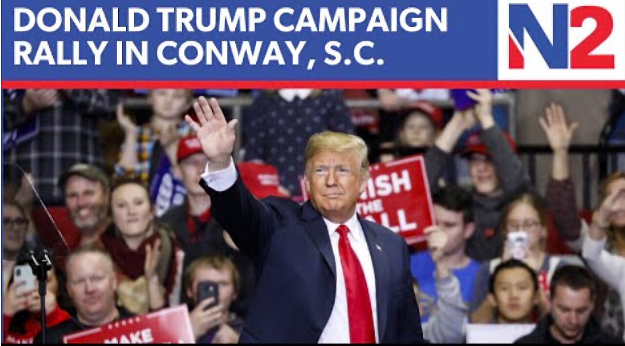 LIVE: President Donald Trump Rally in Conway, S.C.
