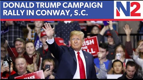 LIVE: President Donald Trump Rally in Conway, S.C.