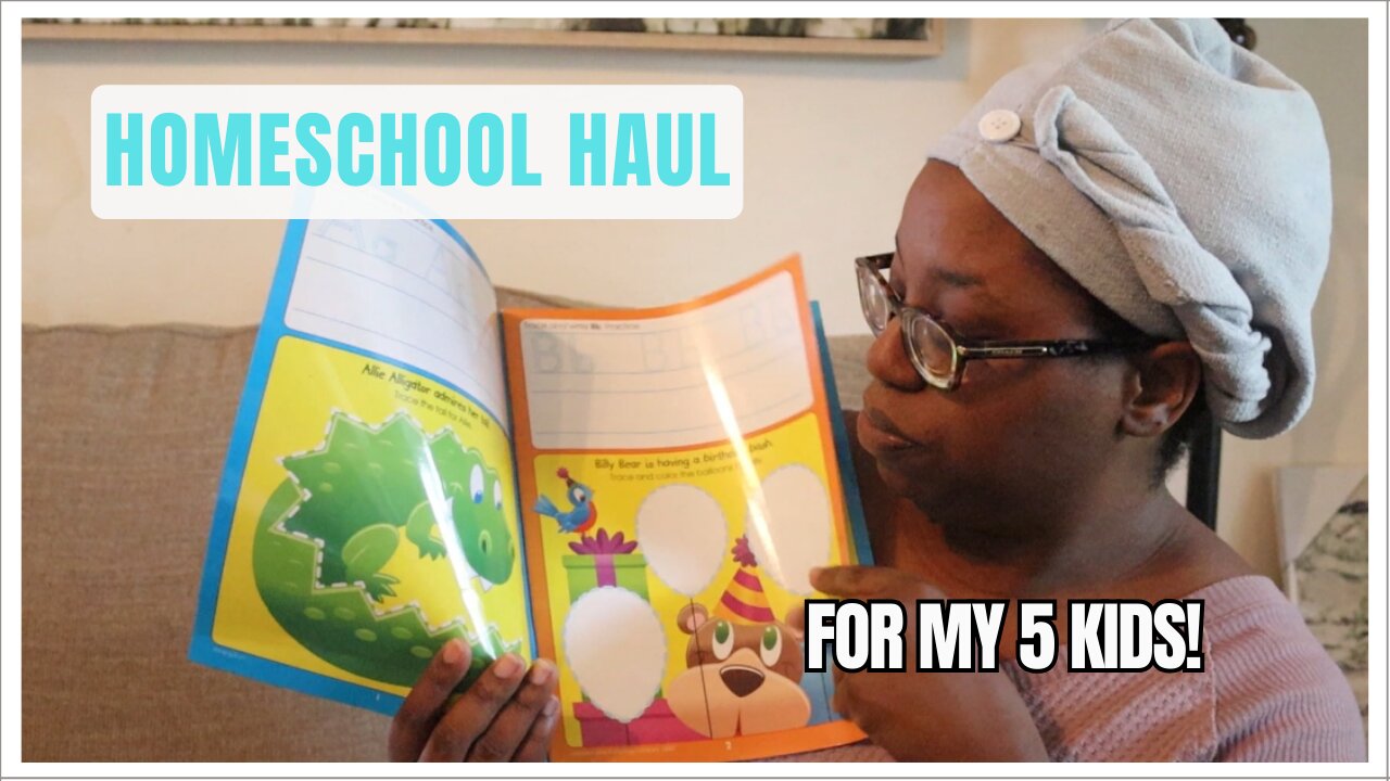 Homeschool Haul For My 5 Kids! Where To Find Homeschool Supplies!