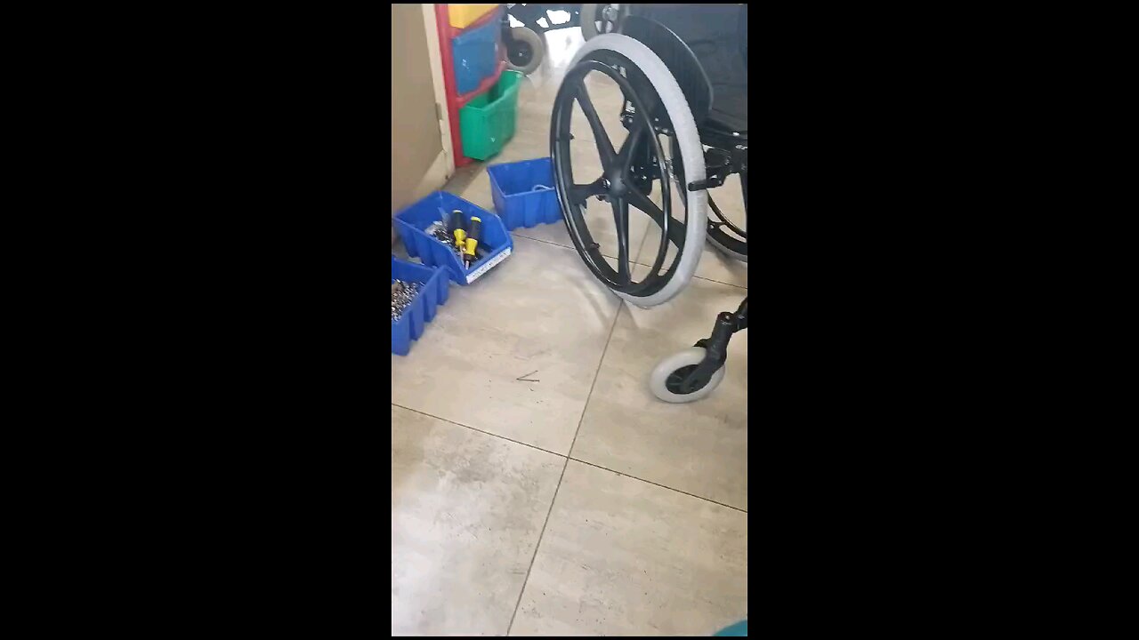 Disabled boy