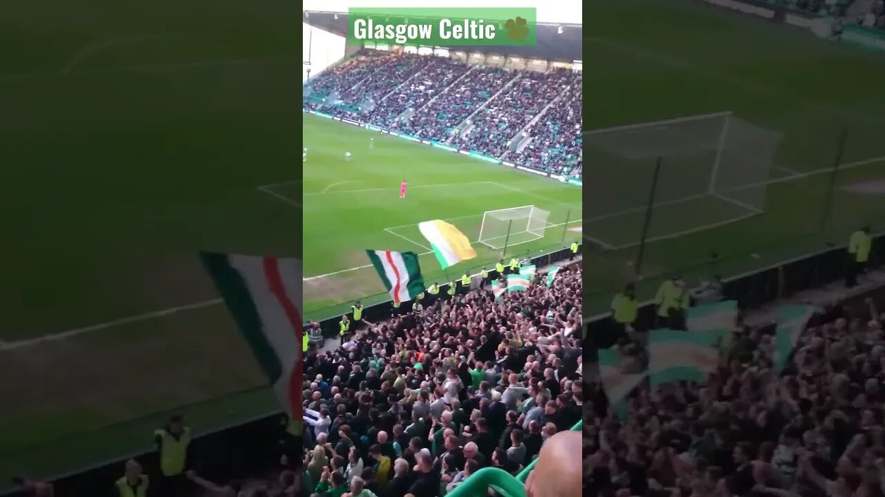 Glasgow Celtic Chant 🍀| Hibernian 4 - 2 Celtic | Celtic fans at Easter Road | 24/05/23