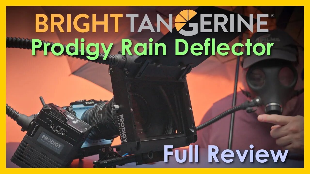 Bright Tangerine Prodigy Cinema Rain Deflector Review