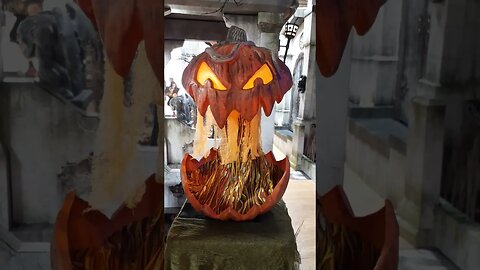 GOURDO THE PUMPKIN in store demo SPIRIT HALLOWEEN 2023 animatronic #spirithalloween #shorts